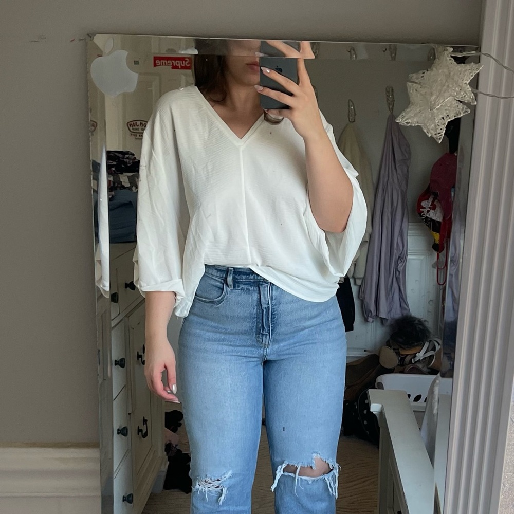 Zara Flowy Blouse